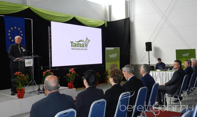 Tama raktárcsarnok átadó ünnepség 04